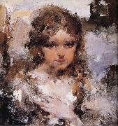 Nikolay Fechin Girl painting